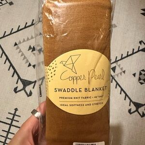 NWT Copper Pearl Swaddle Blanket